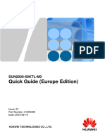 HUAWEI SUN2000-60KTL-M0 Quick Guide (Europe Edition) PDF