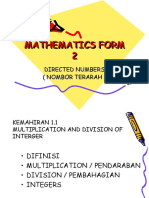 Mathematics Form 2