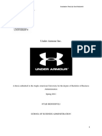 For Perceptual Mapping of UNDER ARMOUR