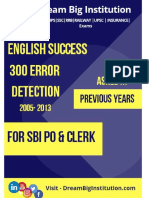 300+ Error Detection 