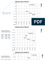 SINGIDA PROJECT--GRADE CONTROL ORE BLOCK LEVEL PLANS