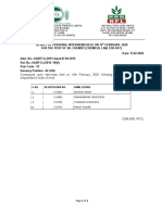 Notification - Result SR Chemist PDF