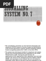 Signalling System No. 7