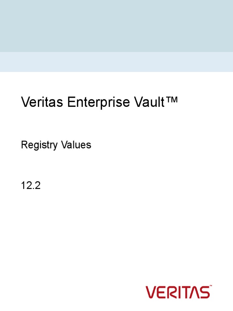 Registry Values Pdf Pdf Microsoft Exchange Server Computer File