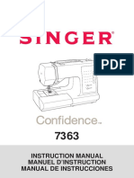 SINGER Confidence 7363 Sewing Machine