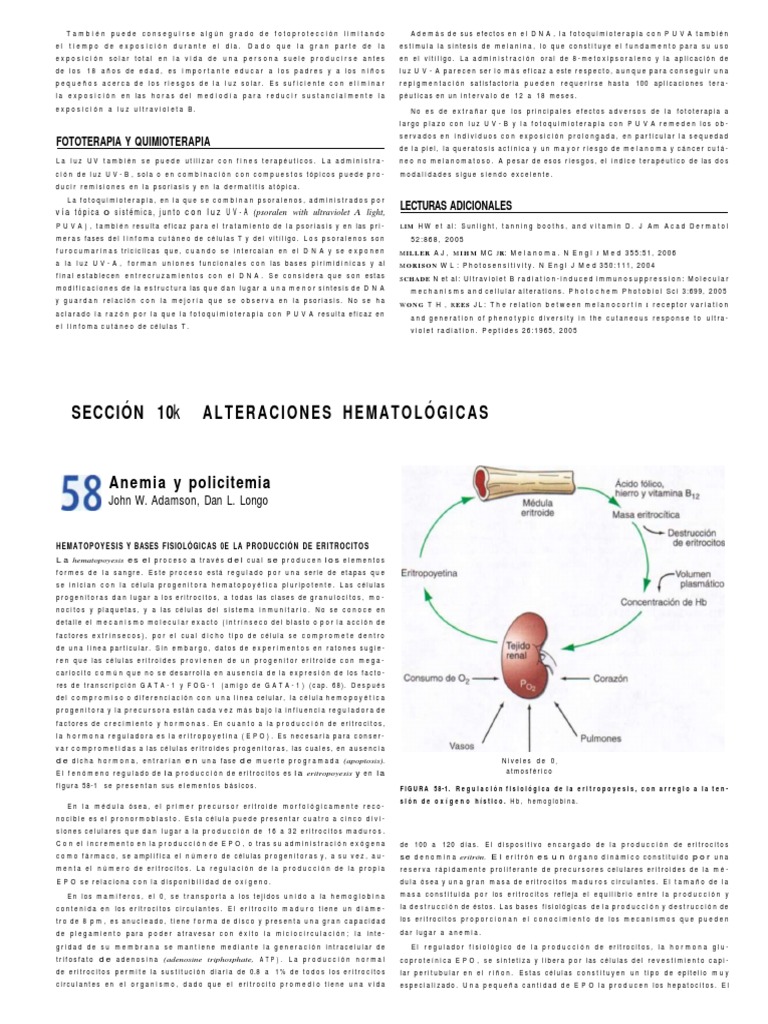 Anemias Harrison | PDF | Tejido (biología) | Especialidades Medicas