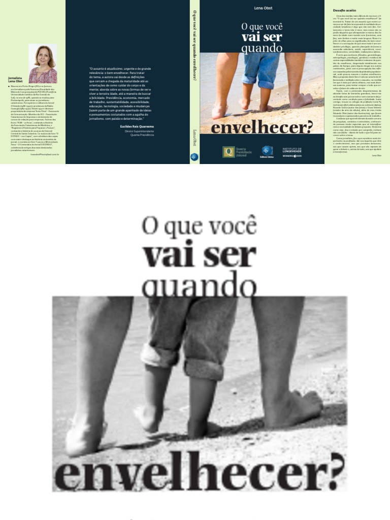 O Que Voce Vai Ser Quando Envelhecer Pdf Terceira Idade