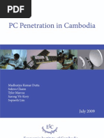 PC Penetration in Cambodia