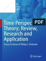 Time Perspective Theory Review, Research and Application: Editors