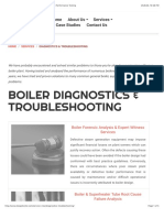 Boiler Design & Diagnostics - Computer Modelling & Performance Testing