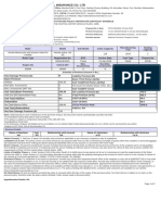 National Insurance Two Wheeler Policy