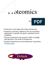 Proteomics: Shyra Joy V. Pangga