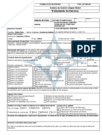 AC-005-04 Planilla de Registro para TRATAMIENTO DE DESVÍOS