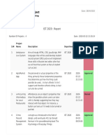 IST 2020: Report: S/N Project Name Description Department Date Results Denied