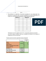 Evaluacion de Estadistica Ii