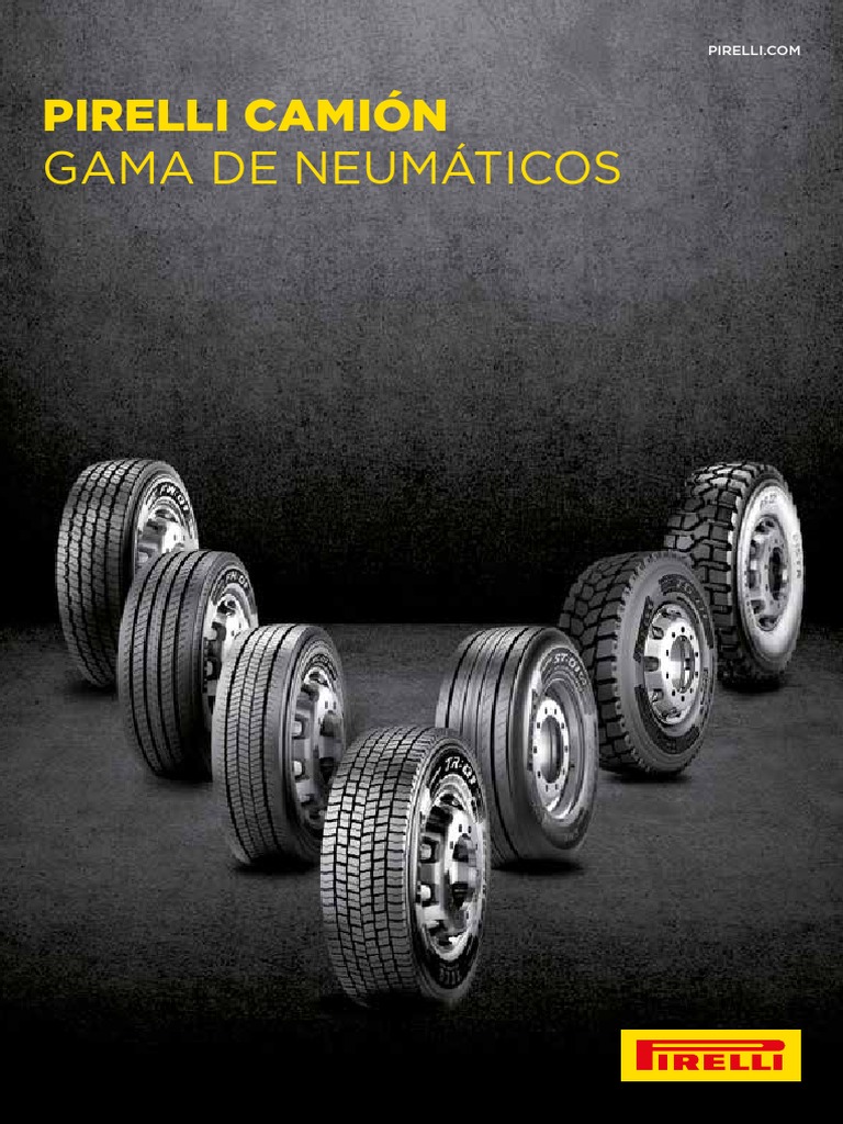 Catalogo Pirelli PDF Neumático Camión