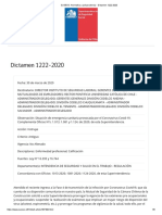 Dictamen 1222-2020-SUSESO