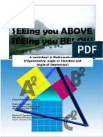 Passed 112-07-19 Mountain Province Seeing You Above Seeing You Below Angle of Elevation and Agle of Depression PDF
