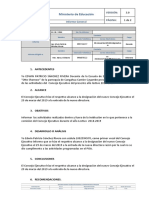 Informe concejo ejecutivo