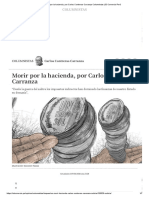 Morir Por La Hacienda, Por Carlos Contreras Carranza Columnistas - El Comercio Perú
