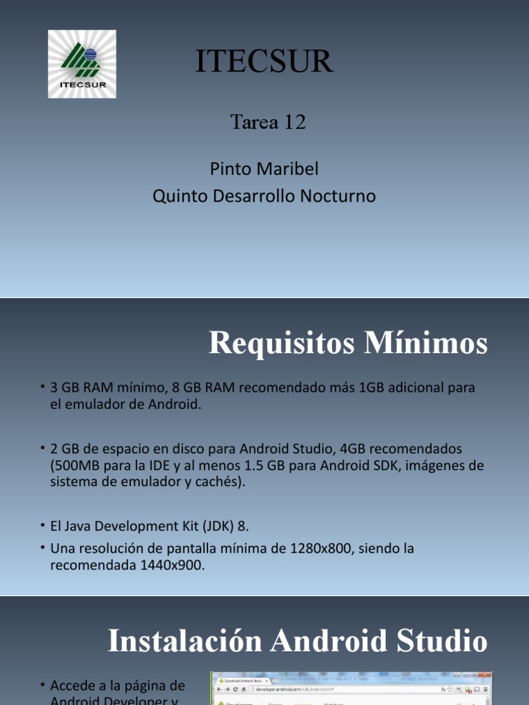 TAREA12.Maribel Pinto PDF Android (sistema operativo) Software