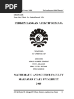 Download PERKEMBANGAN AFEKTIF REMAJA by AsSatrah SN46694081 doc pdf