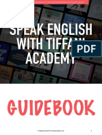 Speak English With Tiffani Academy: Guidebook