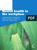 Mental Health in The Workplace