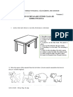 Examen Echivalare Studii Clasa Iii Limba Engleza