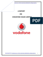 Vodafone STP & Marketing Strategy - MBA Project Report Free PDF Download.docx