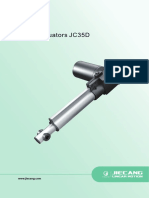 Linear Actuators JC35D: Data Sheet