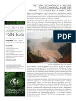 Policy Brief 44 - Roads Analysis Amazonia - ES - v2 PDF