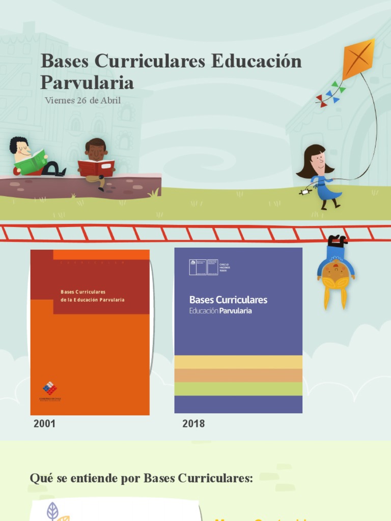 Bases Curriculares Educación Parvularia 2018 | PDF