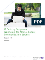 IP Desktop Softphone (Windows) For Alcatel-Lucent Communication Servers
