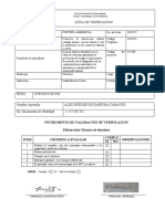 Lista de Verificacion Glosario de Terminos