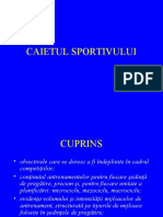 Caietul Sportivului 1