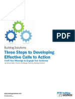 3 steps to developing effective calls to action