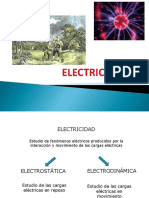 Estudio de la electricidad estática y sus fenómenos