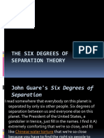 The Six Degrees of Separation Theory