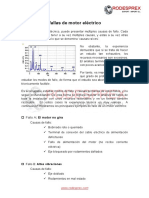 Falla Motor Eléctrico PDF