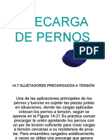 3.4 Pregarga de Pernos