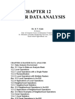 Raster Data Analysis: Dr. K V. Kale