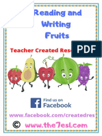 Share Reading Comprehension Fruits PDF