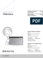 Television Téléviseur: Operating Instructions (Setup Guide) US