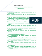 Trabajo 6° podrían cambiar el mundo