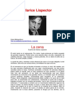 Cena - Clarice Lispector PDF