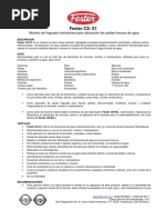 Fester CL-52: Ficha Técnica y Usos | PDF | Agua | Hormigón