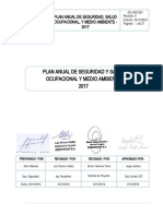 Plan Anual de Seguridad y Salud Ocupacio