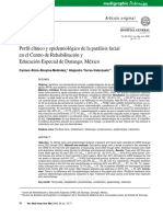 Perfil Clínico y Epidemiológico de La Parálisis Facial en El Centro de Rehabilitación y Educación Especial de Durango, México