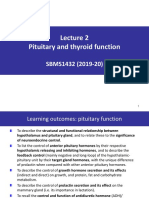 SMBS1432 Endo2 Pituitary and Thyroid Gland (2019-20)